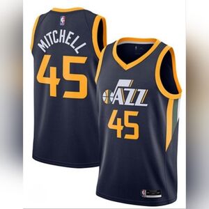 EXCELLENT Utah Jazz Mitchell Jersey SIZE SMALL LOOKS NICE Make Reasonable Offer!